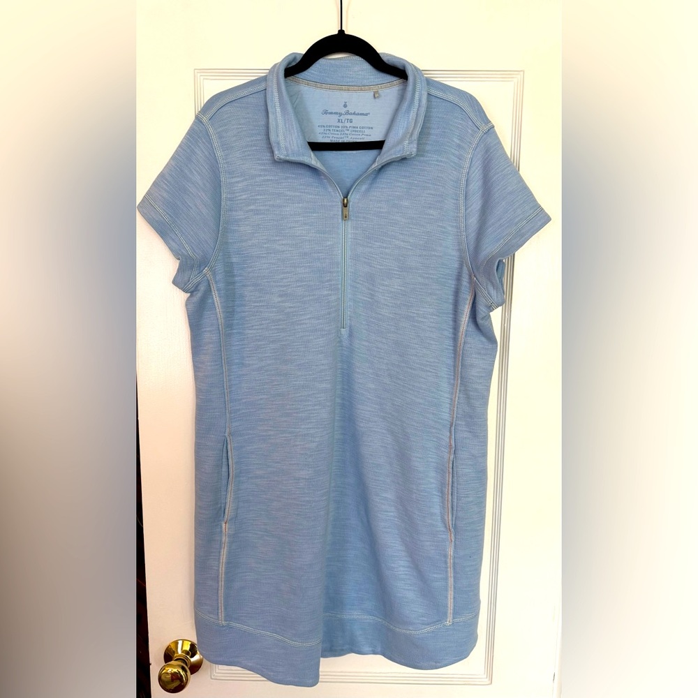 Tommy Bahama Tobago Bay Half-Zip Collared Dress